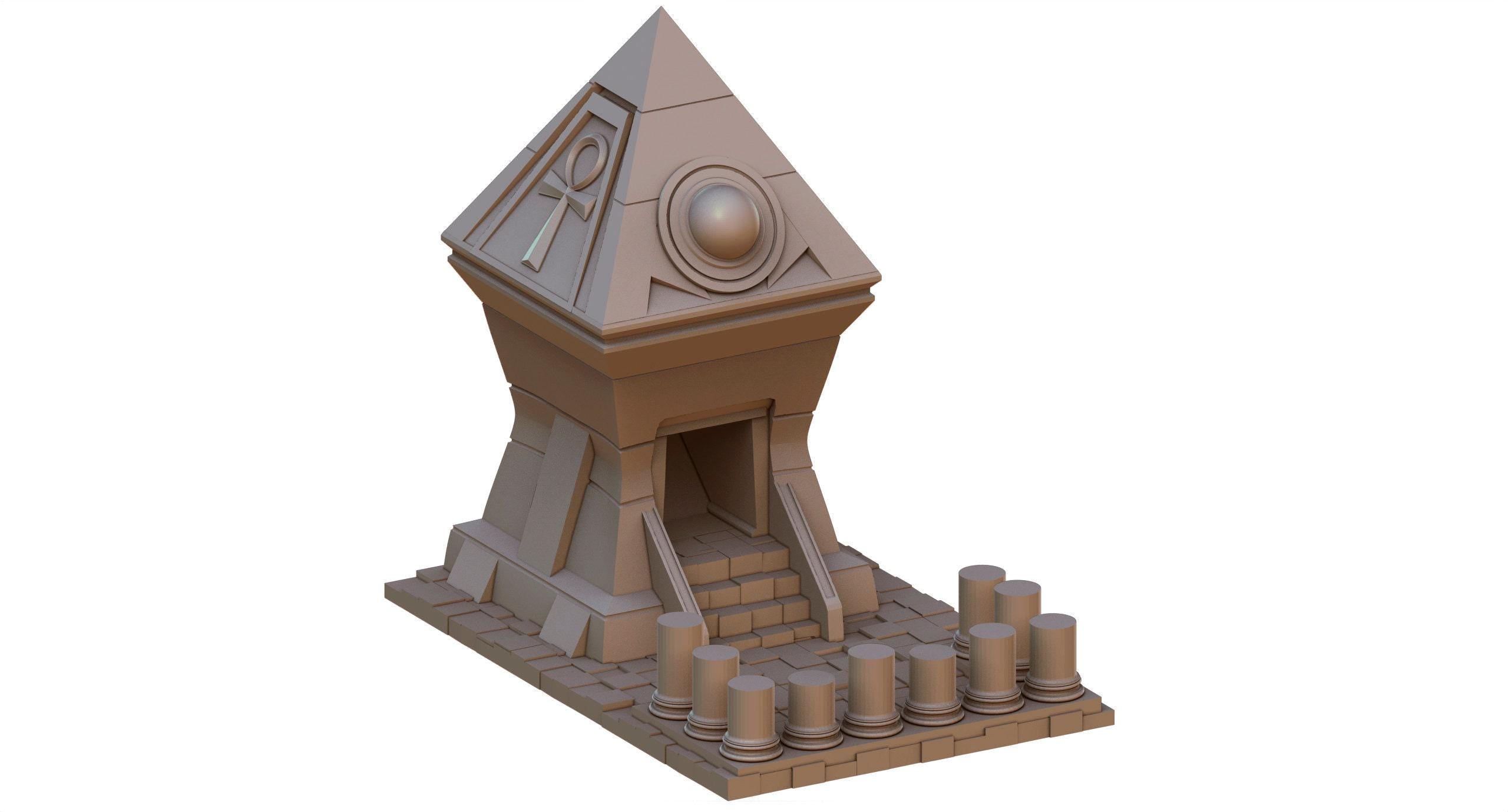Pyramid Dice Tower for all your RPG Needs