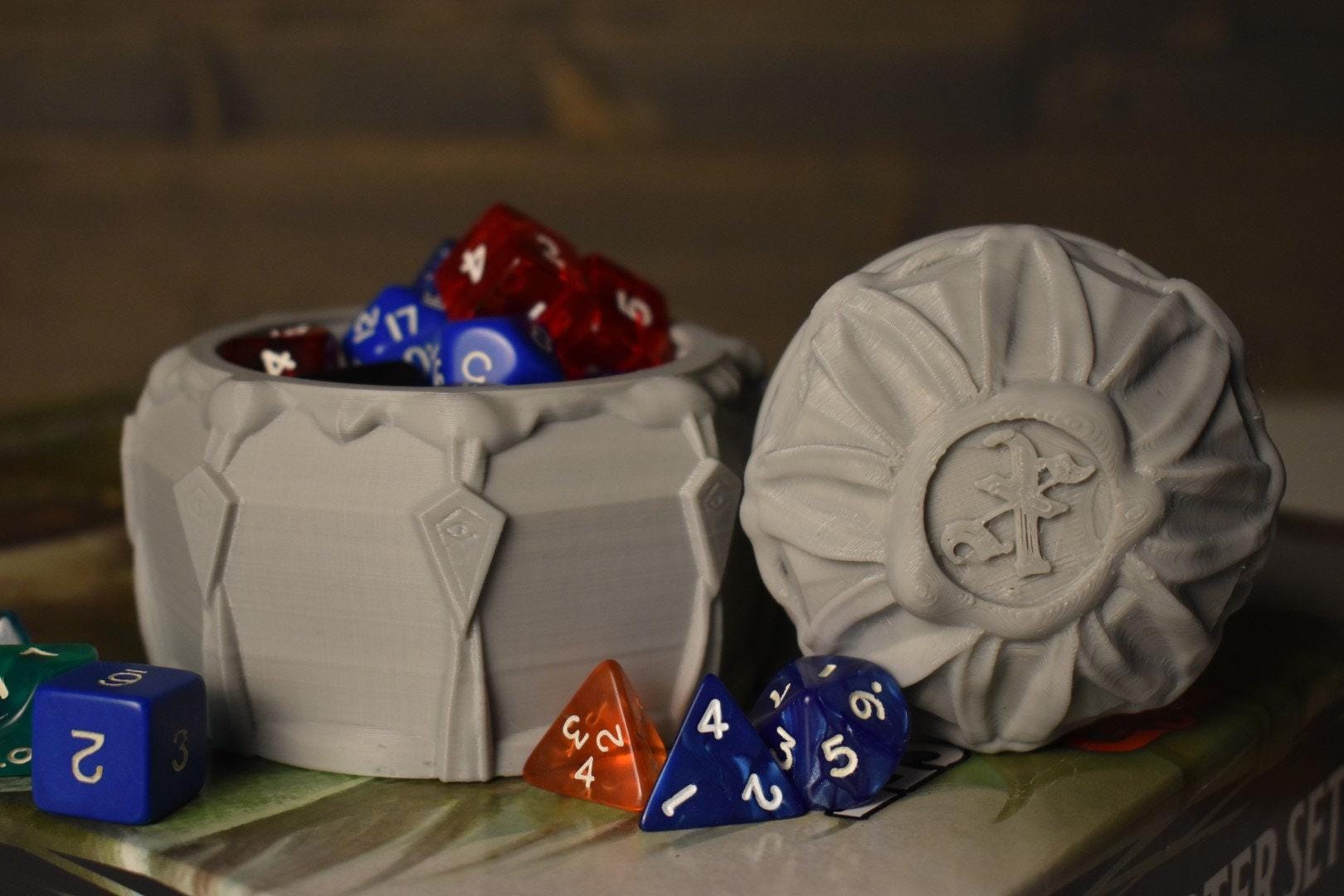 Lich Themed Dice Box