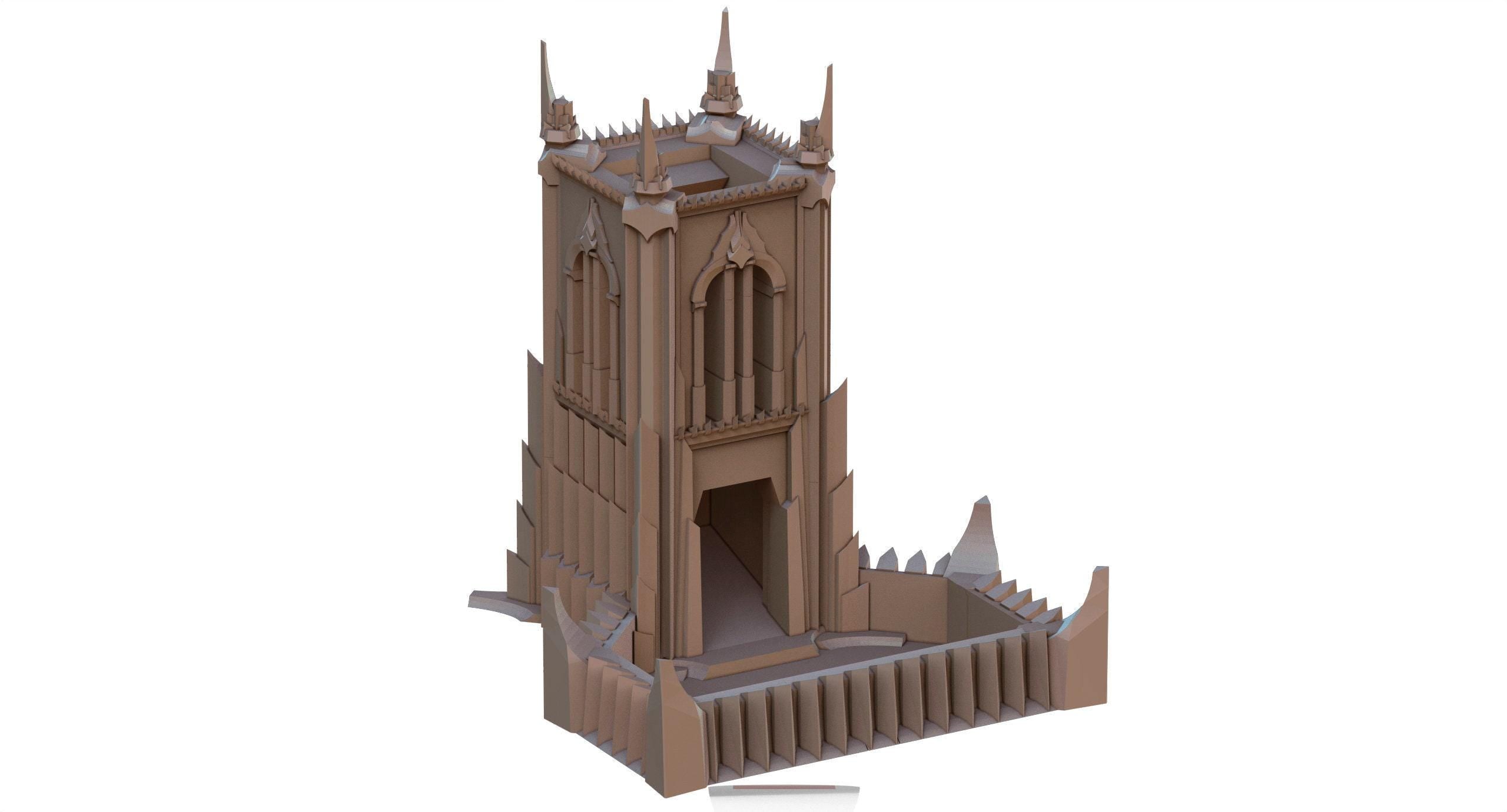 Dark Cathedral Dice Tower for all your RPG Needs