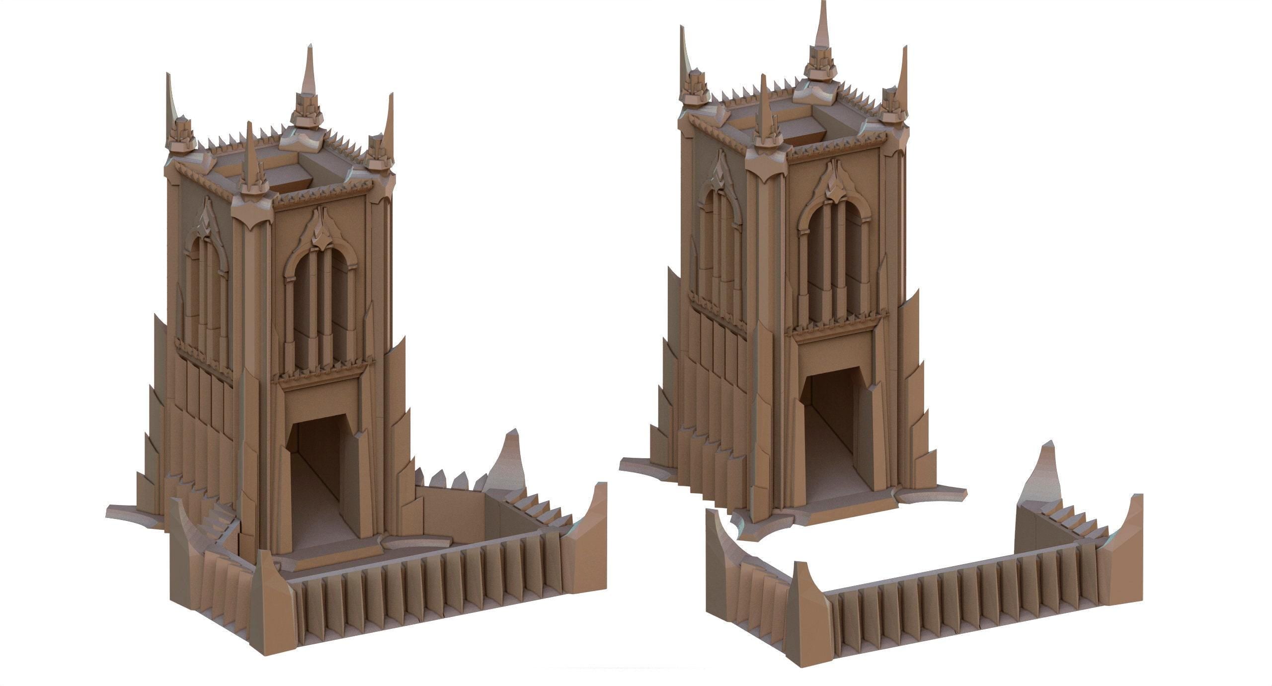 Dark Cathedral Dice Tower for all your RPG Needs