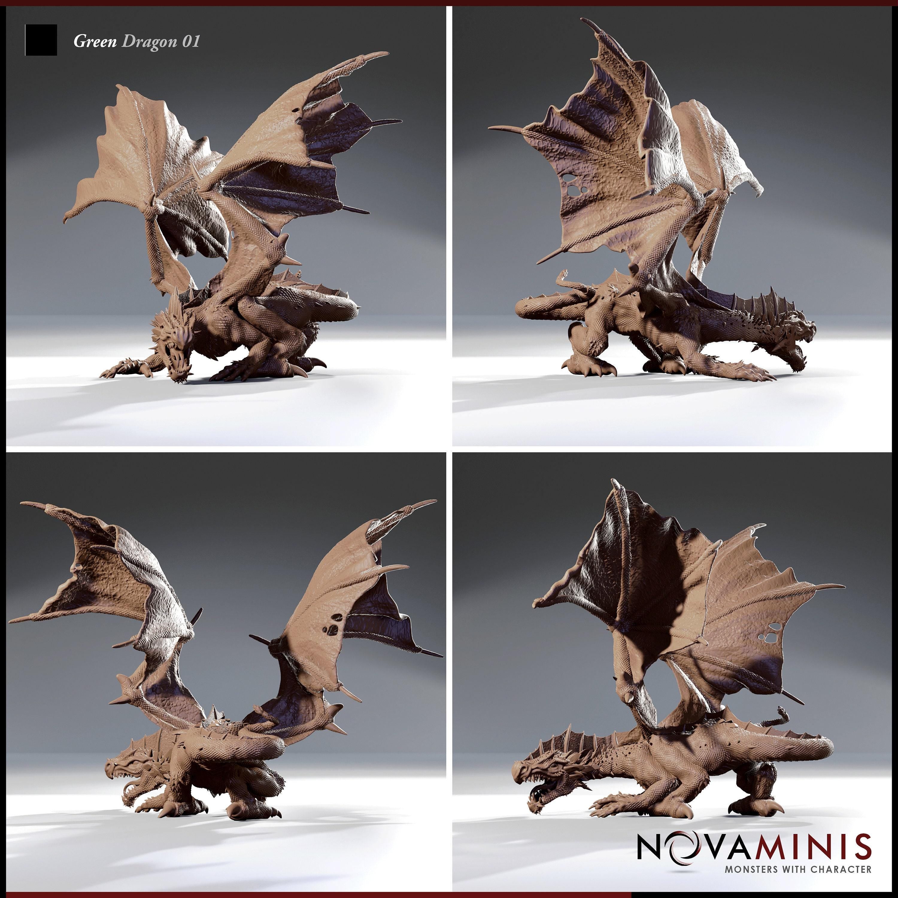 Green Dragon Perfect for RPG Green Dragony Needs