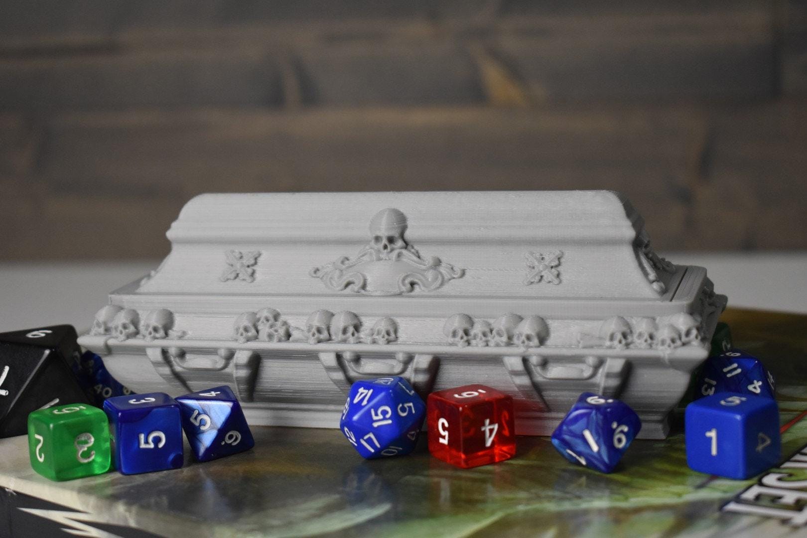 Casket Dice Box
