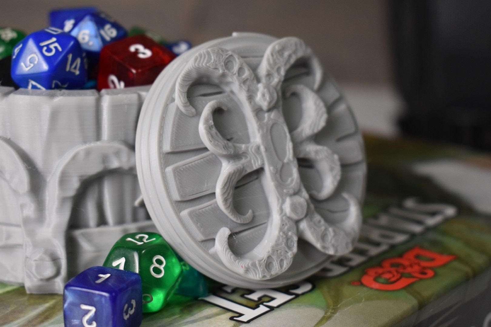 Dragon Skull Dice Box