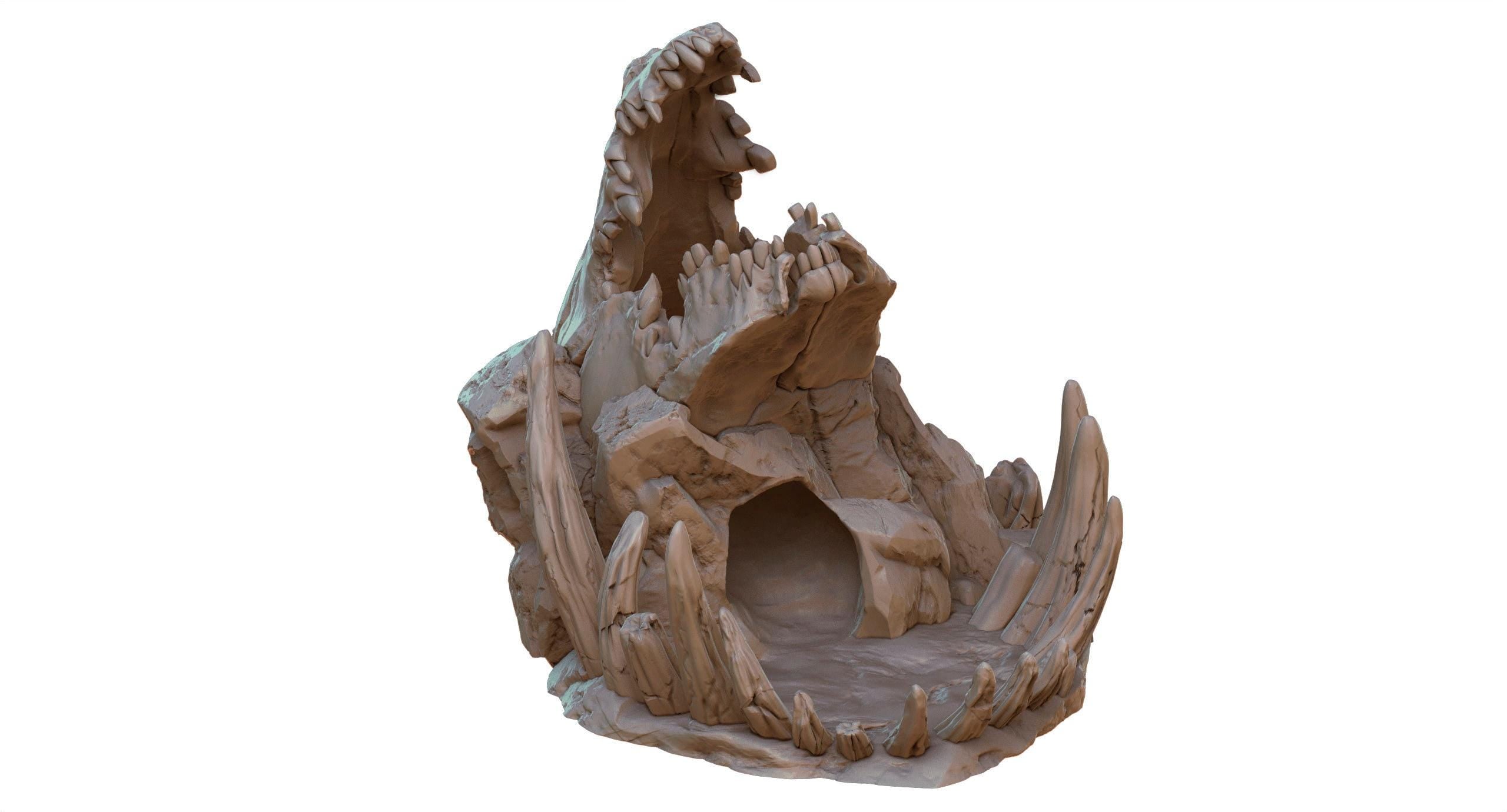 Dinosaur Skull Dice Tower for all your RPG Needs