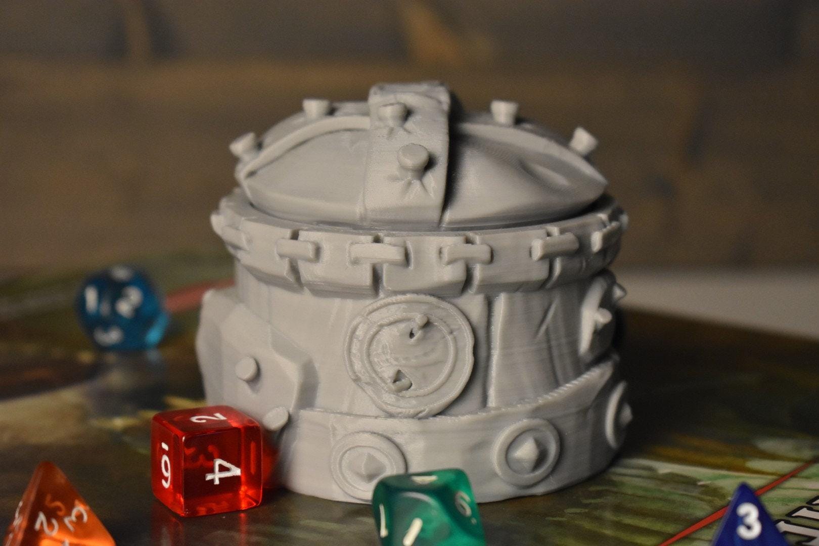 Half Orc Themed Dice Box