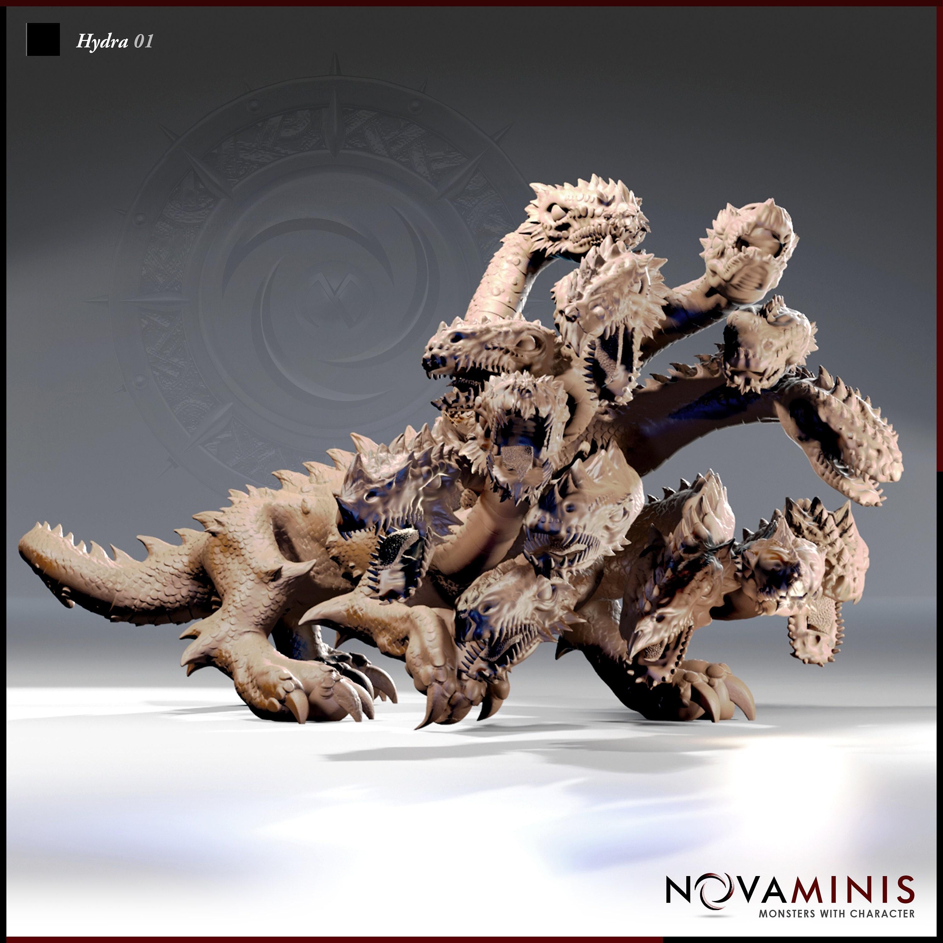 Hydra Perfect for RPG Hydra Mini Needs