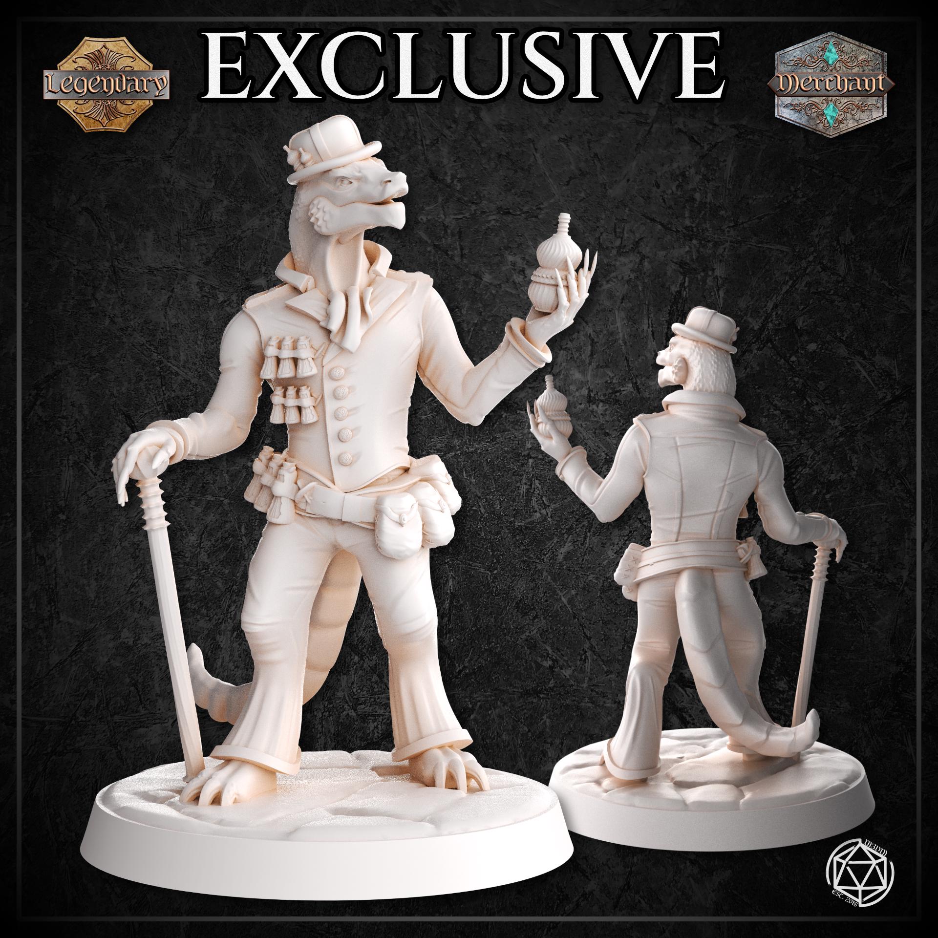 Lizardfolk Snake Oil Salesman