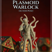 Plasmoid Warlock Mini | Sci-Fantasy TTRPG Resin Figure | Spelljammer, Ooze Caster | Tabletop RPG Mini