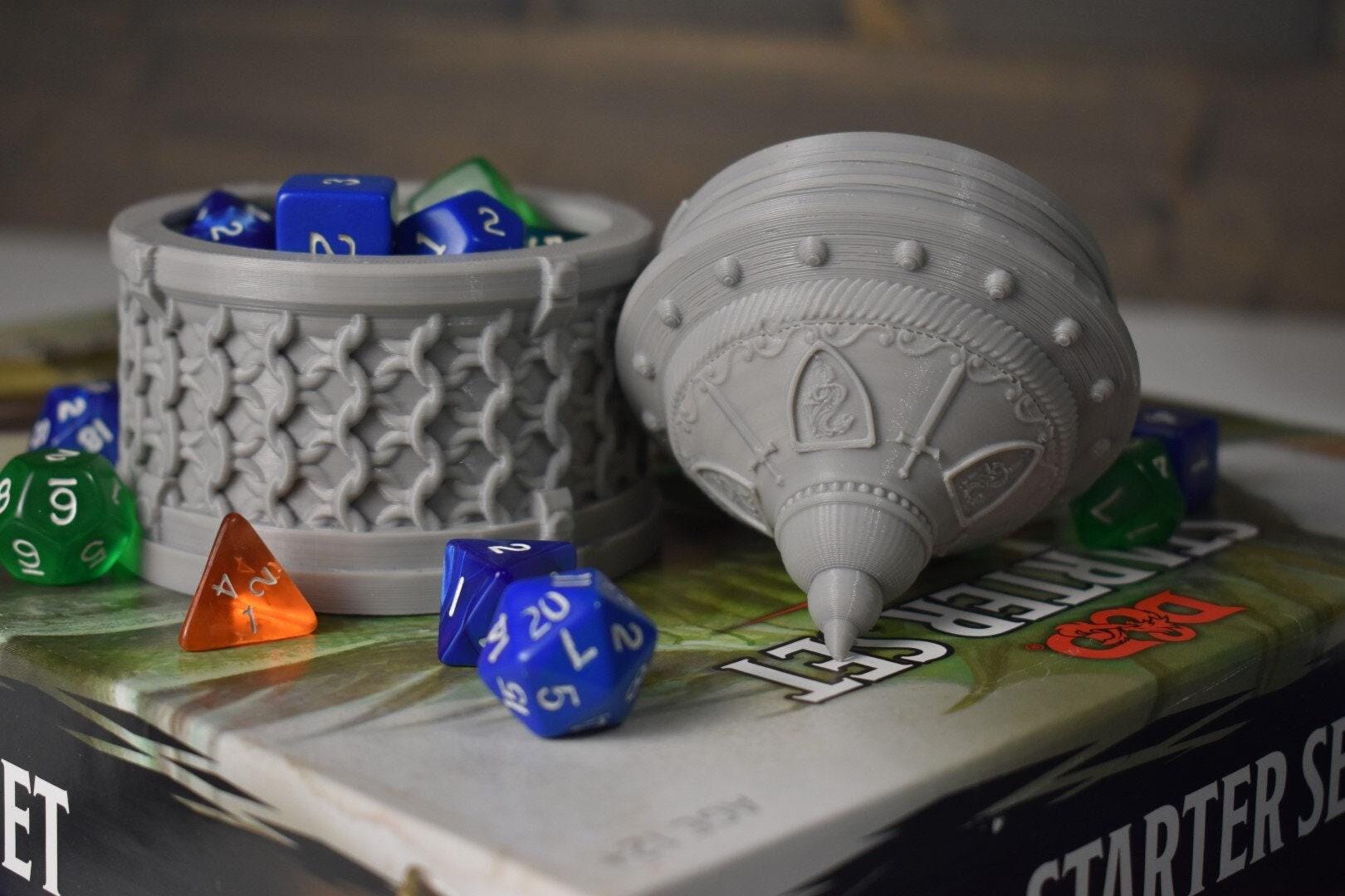 Fighter Themed Dice Box