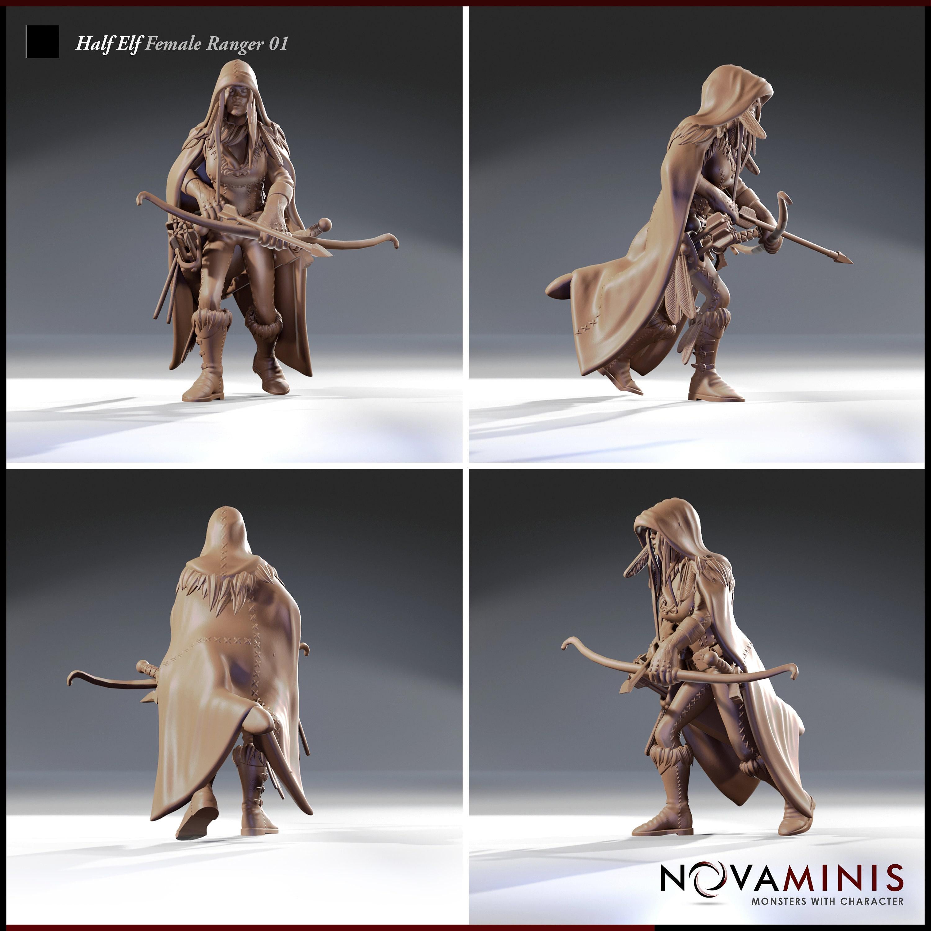 Half-Elf Female Ranger