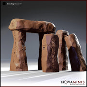 Standing Stone Set 1 | Dungeons and Dragons | 32mm Scale | All Tabletop RPG Compatible | Unpainted Figure