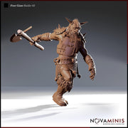 Frost Giant Raider | 32mm Scale | All Tabletop RPG Compatible | Unpainted Figure
