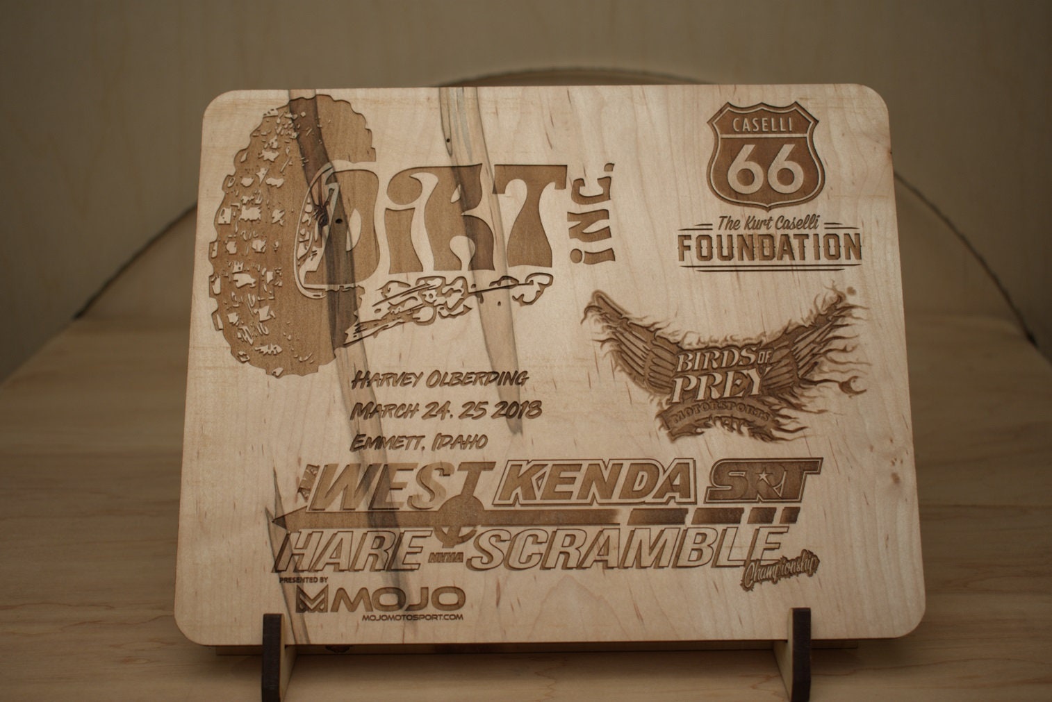 Custom Trophies You Design (Pine or Hardwood)