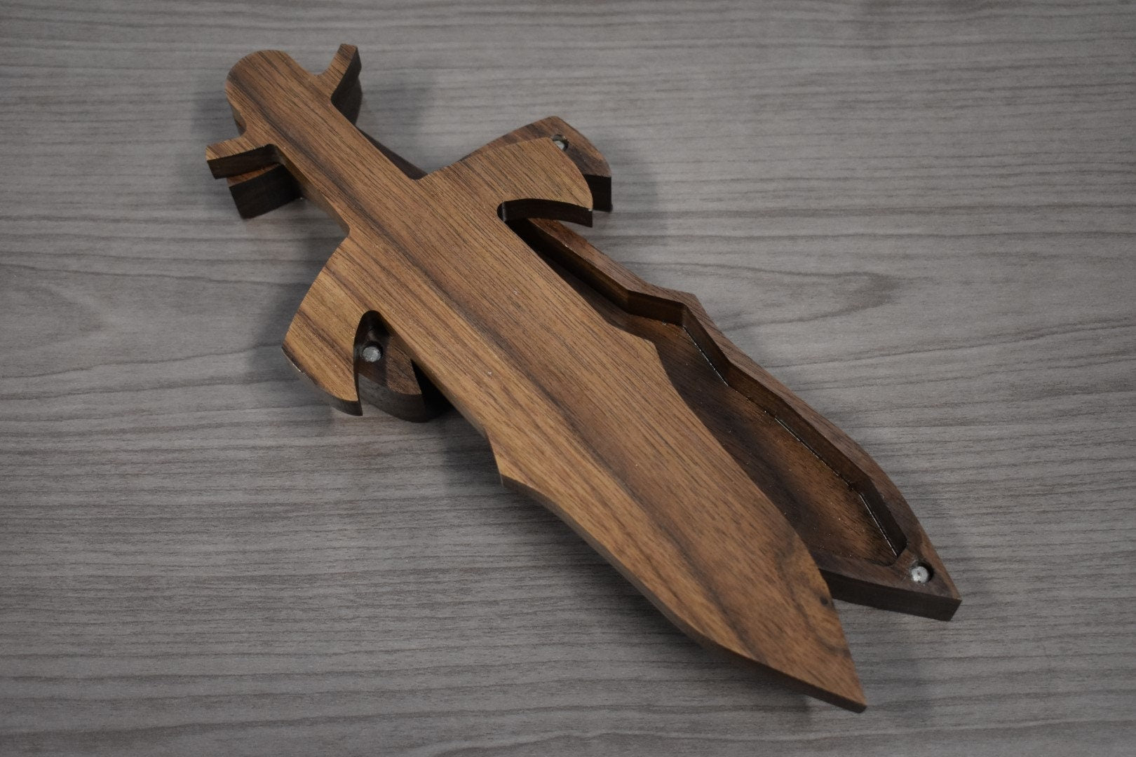 Dice Box Viking Sword perfect as a gift for a board game and RPG geeks. Place in Man caves, bars, garages, desks.
