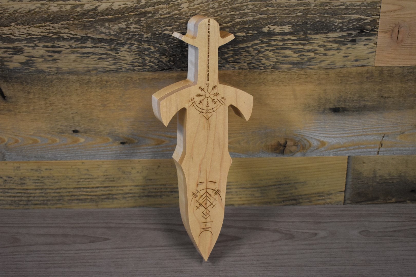 Dice Box Viking Sword perfect as a gift for a board game and RPG geeks. Place in Man caves, bars, garages, desks.