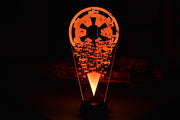 Star Wars Inspired Imperial Ships LED sign perfect as a gift for a Star Wars geeks. Place in Man caves, bars, garages, desks, bed room.