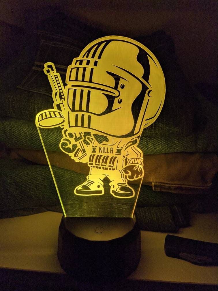 Killa Inspired from Escape from Tarkov LED sign perfect as a gift for your Chads or Rats. Place in Man caves, bars, garages, desks.