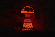 Return of the Jedi Crawl LED sign perfect as a gift for a Star Wars buffs. Place in Man caves, bars, garages, desks.