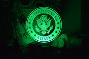 Army LED Lamp perfect as a gift for your Army Man. Place in Man caves, bars, garages, desks.