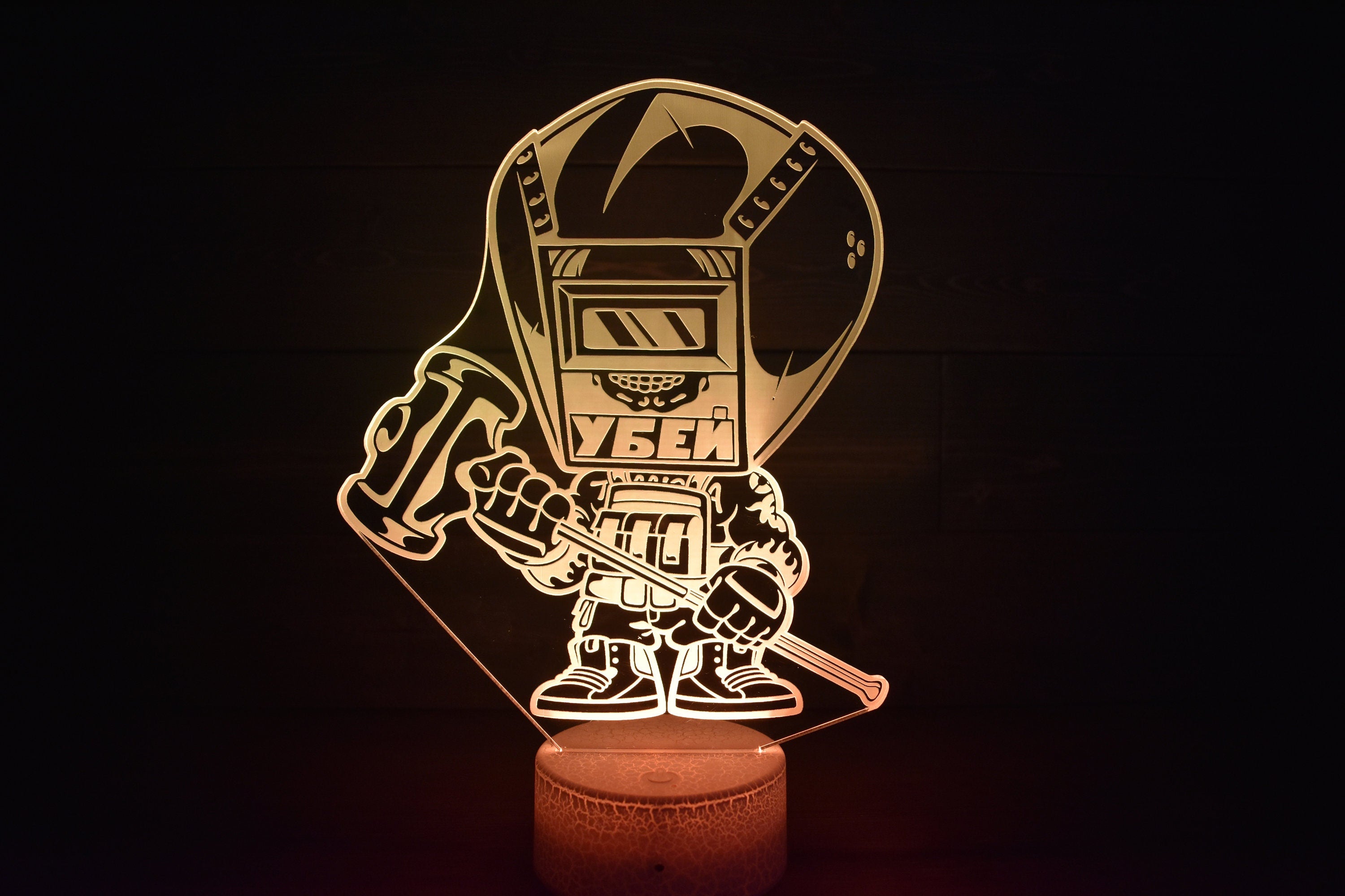 Tagila Inspired from Escape from Tarkov LED sign perfect as a gift for your Chads or Rats. Place in Man caves, bars, garages, desks.
