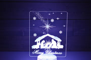 The Nativity is perfect as a gift for a Christians and lovers of Christmas. Place in Man caves, bars, garages, desks, room