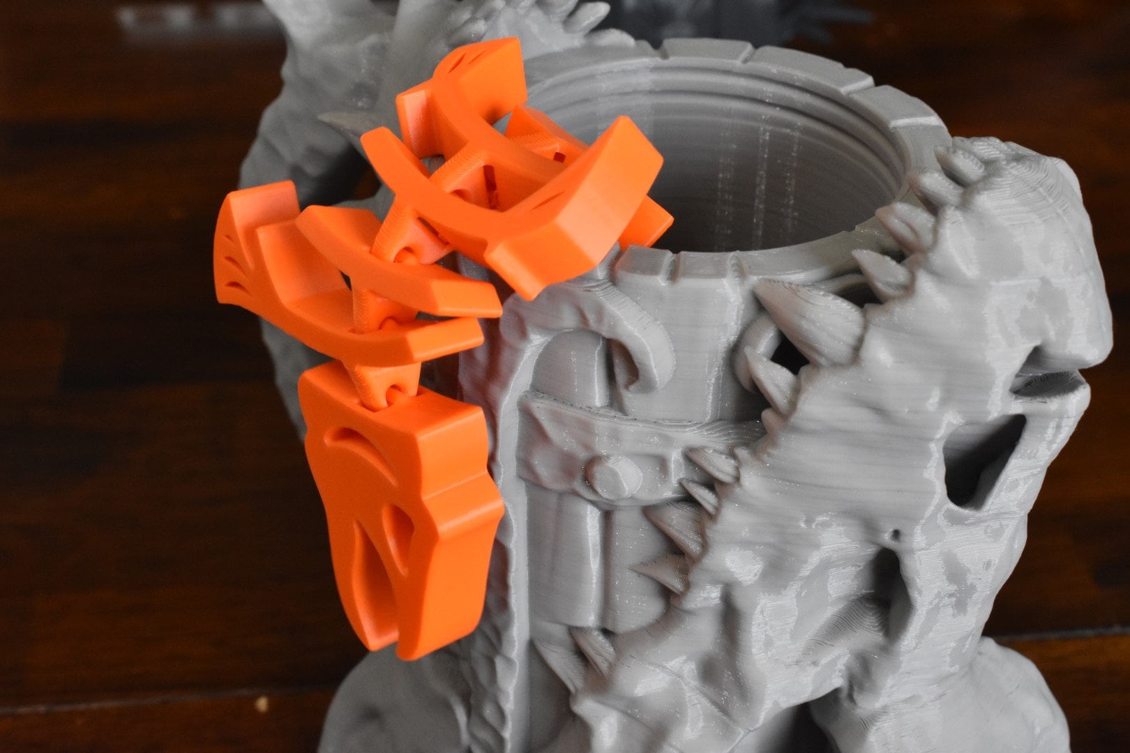 Articulated/Flexible Angry Fish Skeleton, Fun Toy for Kids and Adults and EVERYBODY!!