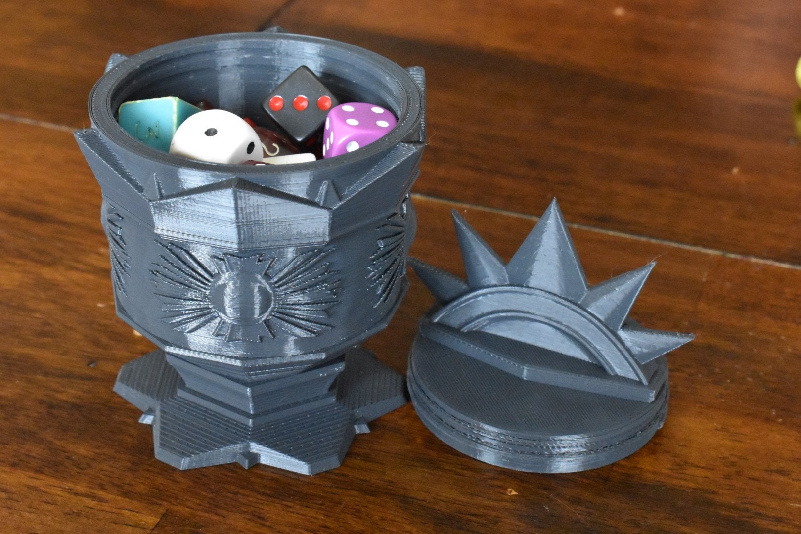 Paladin Themed Dice Box for your adventurers of all ages!!!